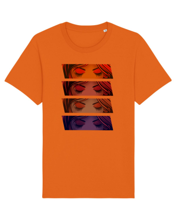 Pop Art  Comic Book Bright Orange
