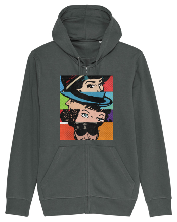 Pop Art  Comic Book Anthracite