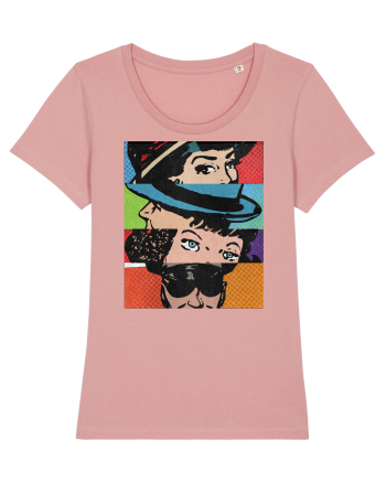 Pop Art  Comic Book Canyon Pink