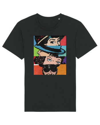 Pop Art  Comic Book Black