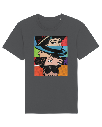 Pop Art  Comic Book Anthracite