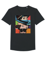Pop Art  Comic Book Tricou mânecă scurtă guler larg Bărbat Skater