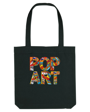 Pop Art  Comic Book Black