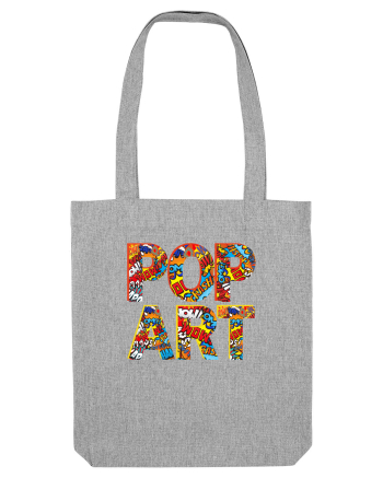 Pop Art  Comic Book Heather Grey