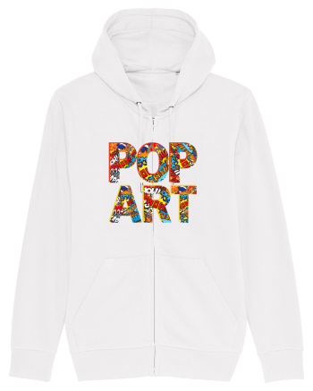 Pop Art  Comic Book White