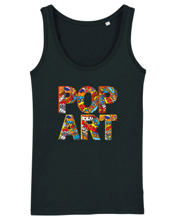 Pop Art  Comic Book Black