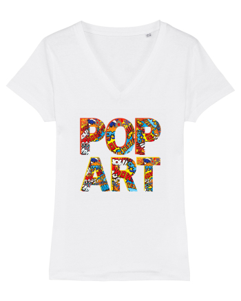 Pop Art  Comic Book White