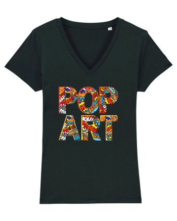 Pop Art  Comic Book Black