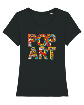 Pop Art  Comic Book Black