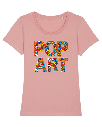 Pop Art  Comic Book Canyon Pink