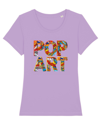 Pop Art  Comic Book Lavender Dawn