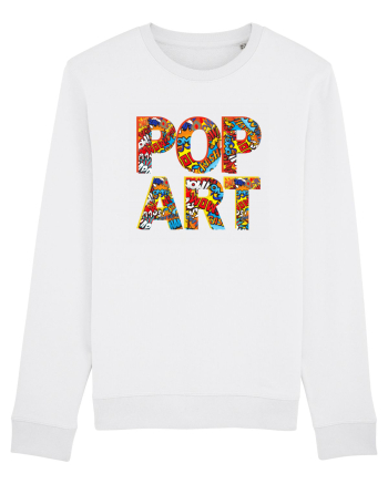 Pop Art  Comic Book White