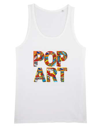 Pop Art  Comic Book White