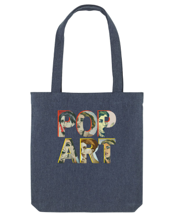 Pop Art  Comic Book Midnight Blue