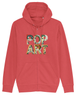 Pop Art  Comic Book Hanorac cu fermoar Unisex Connector