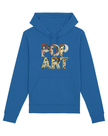 Pop Art  Comic Book Royal Blue