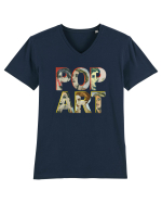 Pop Art  Comic Book Tricou mânecă scurtă guler V Bărbat Presenter