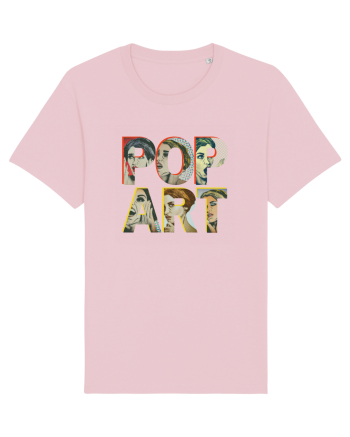 Pop Art  Comic Book Cotton Pink