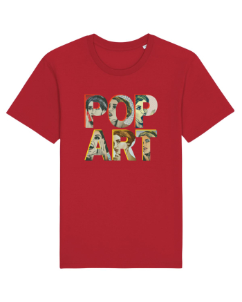 Pop Art  Comic Book Red