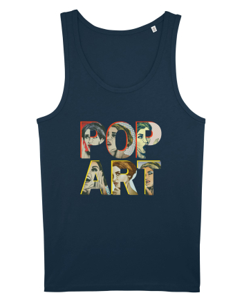 Pop Art  Comic Book Navy