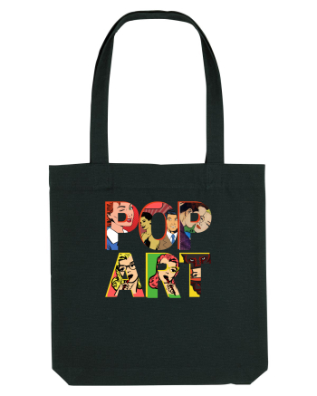 Pop Art  Comic Book Black