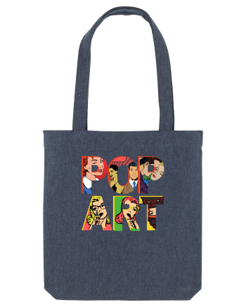 Pop Art  Comic Book Midnight Blue