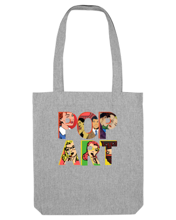 Pop Art  Comic Book Heather Grey