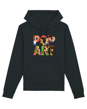 Pop Art  Comic Book Black
