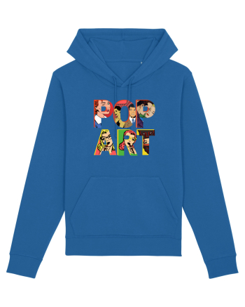 Pop Art  Comic Book Royal Blue
