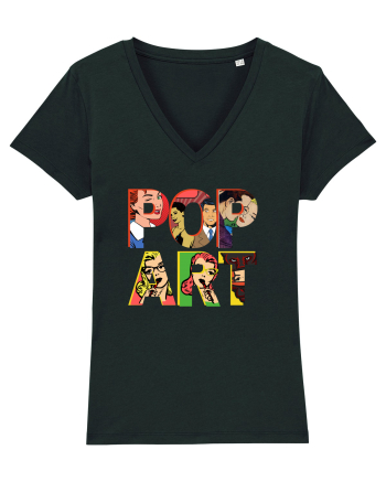 Pop Art  Comic Book Black