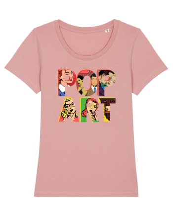Pop Art  Comic Book Canyon Pink