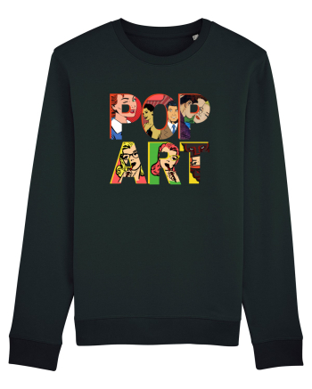 Pop Art  Comic Book Black