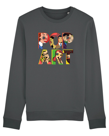 Pop Art  Comic Book Anthracite