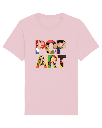 Pop Art  Comic Book Cotton Pink