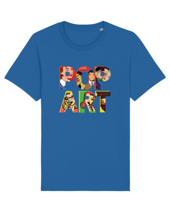 Pop Art  Comic Book Royal Blue