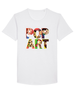Pop Art  Comic Book Tricou mânecă scurtă guler larg Bărbat Skater