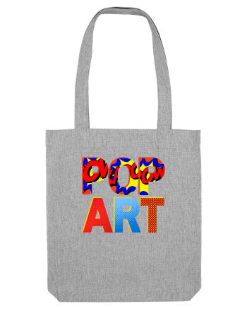 Pop Art  Comic Book Heather Grey