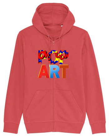 Pop Art  Comic Book Carmine Red
