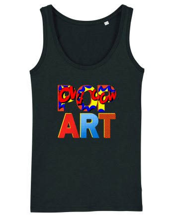 Pop Art  Comic Book Black