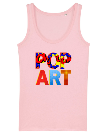 Pop Art  Comic Book Cotton Pink