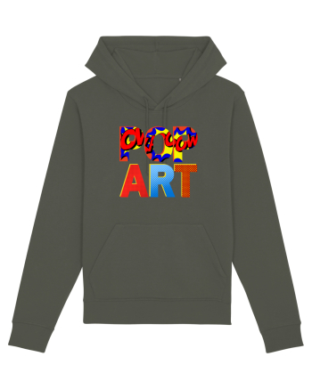Pop Art  Comic Book Khaki