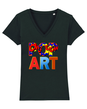Pop Art  Comic Book Black