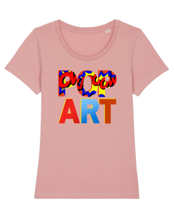Pop Art  Comic Book Canyon Pink