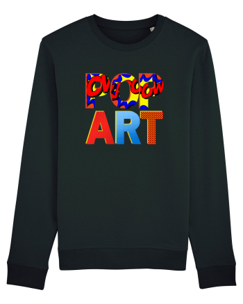 Pop Art  Comic Book Black