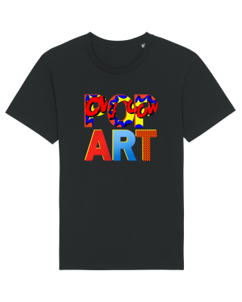 Pop Art  Comic Book Black