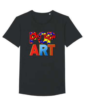 Pop Art  Comic Book Black