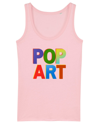 Pop Art  Comic Book Cotton Pink