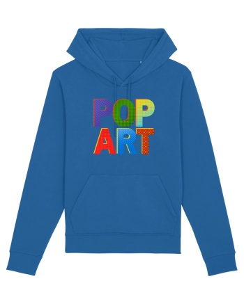 Pop Art  Comic Book Royal Blue