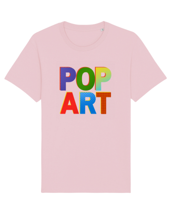 Pop Art  Comic Book Cotton Pink