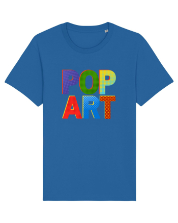 Pop Art  Comic Book Royal Blue